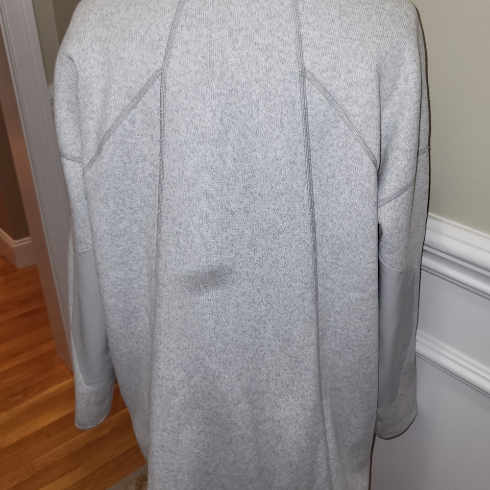 Arc'teryx Light Gray Open-Front Cardigan - Picture 3 of 6